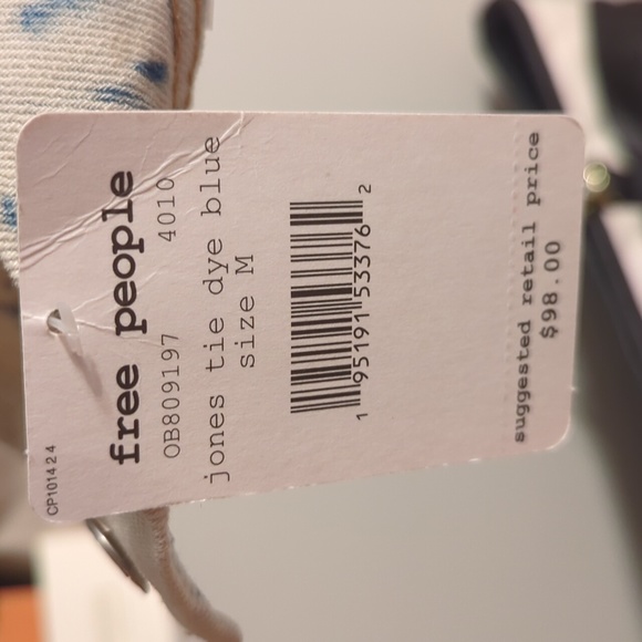 Free People Jones Tie Dye Jean Jacket - Picture 3 of 7